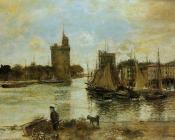 简 弗朗索瓦 拉法埃里 : The Port of La Rochelle in Autumn